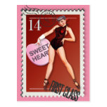 The Kitsch Bitsch : "Sweet Heart" Candy Heart Post Cards