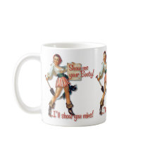 The Kitsch Bitsch : Talk Like A Pirate Day Pin-Up mugs by kitschbitsch The Kitsch Bitsch : Talk Like A Pirate Day Pin-Up mugs