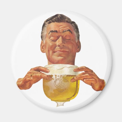The Kitsch Bitsch : The Beer Guy! Refrigerator Magnet