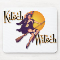 The Kitsch Bitsch : The Kitsch Witsch on Broom Mouse Mat