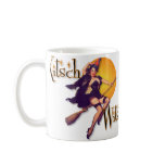 The Kitsch Bitsch : The Kitsch Witsch on Broom Mug