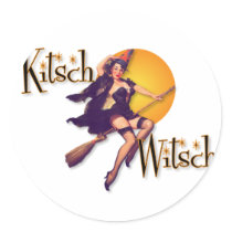 The Kitsch Bitsch : The Kitsch Witsch on Broom stickers by kitschbitsch The Kitsch Bitsch : The Kitsch Witsch on Broom stickers