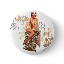 The Kitsch Bitsch : The Tiki Goddess buttons