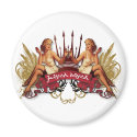 The Kitsch Bitsch : Twin Pin-Up Retro Tattoo magnets by kitschbitsch The Kitsch Bitsch : Twin Pin-Up Retro Tattoo magnets