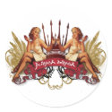 The Kitsch Bitsch : Twin Pin-Up Retro Tattoo stickers by kitschbitsch The Kitsch Bitsch : Twin Pin-Up Retro Tattoo stickers
