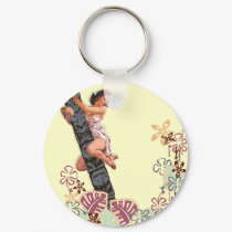 The Kitsch Bitsch : Up A Tiki Tree! keychains by kitschbitsch The Kitsch Bitsch : Up A Tiki Tree! keychains