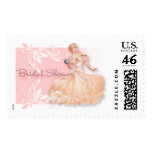 The Kitsch Bitsch : Vintage Bridal Shower Postage Stamp