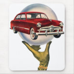 The Kitsch Bitsch : Vintage Car Graphic #1 Mousepads