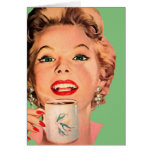 The Kitsch Bitsch : Vintage Coffee Graphic Greeting Card