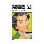 The Kitsch Bitsch : Vintage Coffee Graphic postage