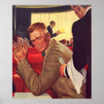 The Kitsch Bitsch : Vintage Retro Man Graphic Poster