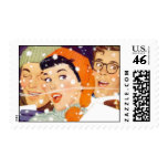 The Kitsch Bitsch : Vintage Winter Graphic postage