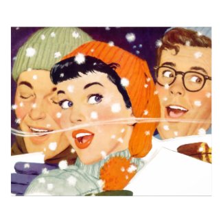 The Kitsch Bitsch : Vintage Winter Graphic print
