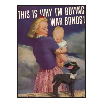 The Kitsch Bitsch : War Bonds Poster by kitschbitsch
