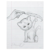 The Kitten and the Feather flyers
