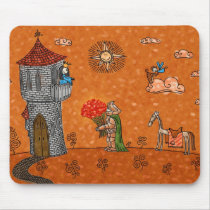 The Knight and the Lady mousepads