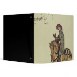 The Knight, facsimile detail from binders