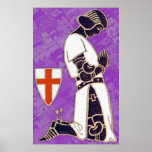 The Knight In Prayer posters