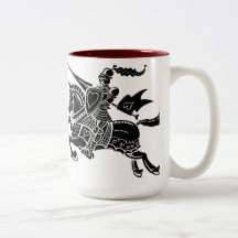The Knight of Love Coffee Mugs