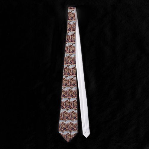 The Knight'S Dream By Raffael (Best Quality) Neck Tie