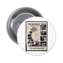 The Knockout Blow Pinback Button