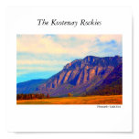 The Kootenay Rockies
