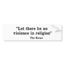 The Koran Bumper Stickers
