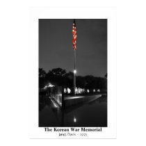 The Korean War Memorial by Janet Davis posters by msphoto70 The Korean War Memorial by Janet Davis posters