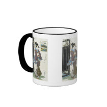 The Koya Tama River, Eisen, 1820 Mugs, Steins by japaneseartmall The Koya Tama River, Eisen, 1820 Mugs, Steins