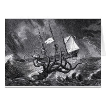 The Kraken Greeting Card