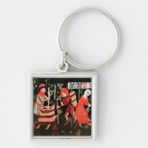 The Labours of the Months, from Alsace Keychain