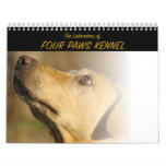 The Labradors of Four Paws Kennel Wall Calendars