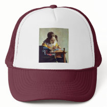 The Lacemaker, Français La Dentelière,  By Vermeer Hat