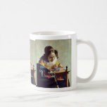 The Lacemaker, Français La Dentelière,  By Vermeer Mugs