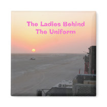 The Ladies Behind The Uniform magnets by wtigger0714 The Ladies Behind The Uniform magnets