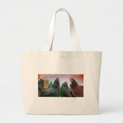 The Ladies - Chickens Tote Bag