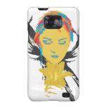 The Lady and the Flower Samsung Galaxy S2 Case