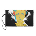 The Lady and the Flower Wristlet