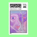 The Lady and The Oak stamps