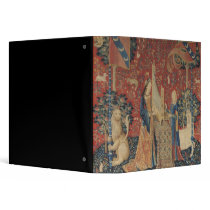 The Lady and the Unicorn: 'Hearing' Vinyl Binders