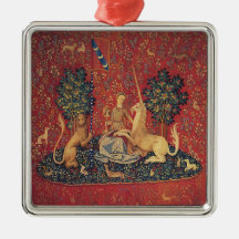 The Lady and the Unicorn Ornaments