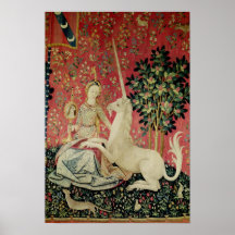 The Lady and the Unicorn: 'Sight' Posters