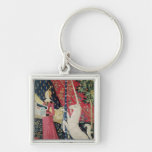 The Lady and the Unicorn: 'To my only desire' Keychains