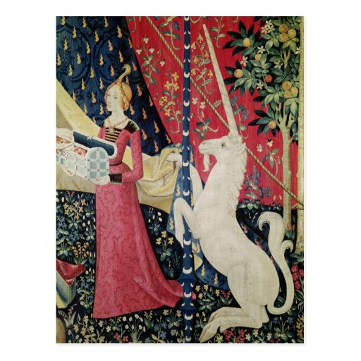 The Lady and the Unicorn: 'To my only desire' Post Cards