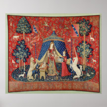 The Lady and the Unicorn: 'To my only desire' Print