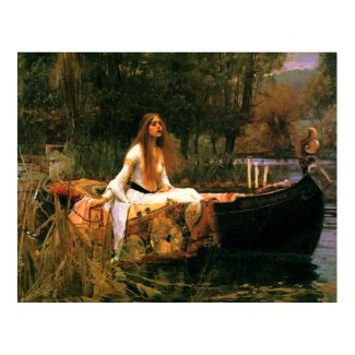 The Lady of Shalott (1888) ~ Fine Art Canvas print