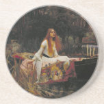 The Lady of Shalott, John William Waterhouse Drink Coaster