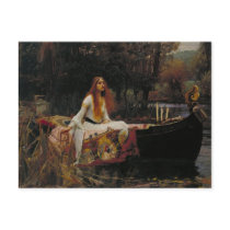 The Lady of Shalott Post Card