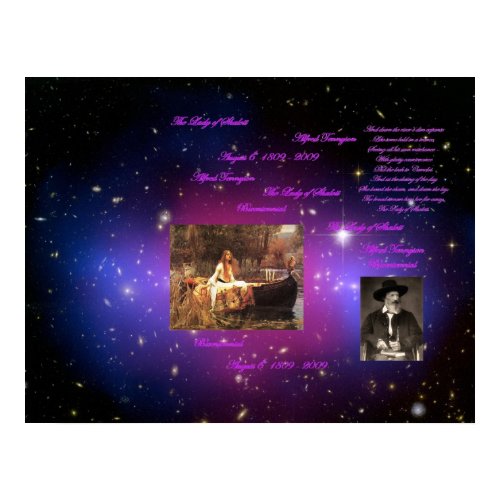 The Lady of Shalott print