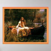 The Lady of Shalott Posters